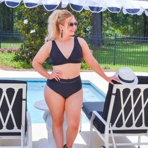 Beautiful black bikini!  XL